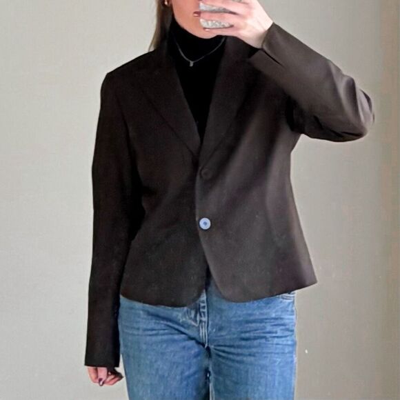 Lafayette 148 Wool Button Down Blazer Size 6 - Picture 1 of 8